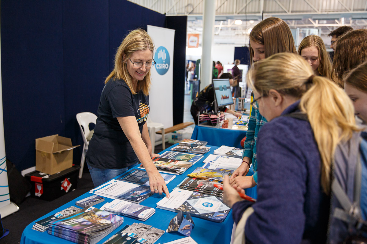 Students at STEM Festival Geraldton