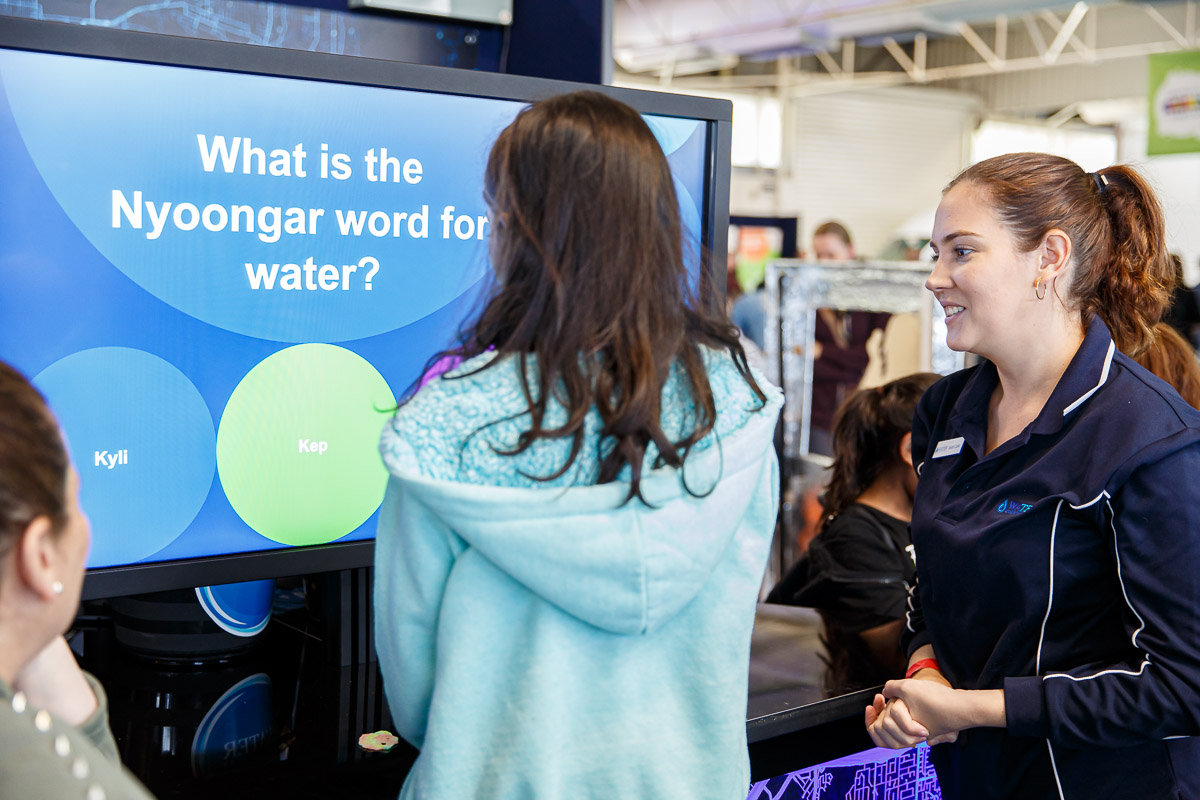 Students at STEM Festival Geraldton