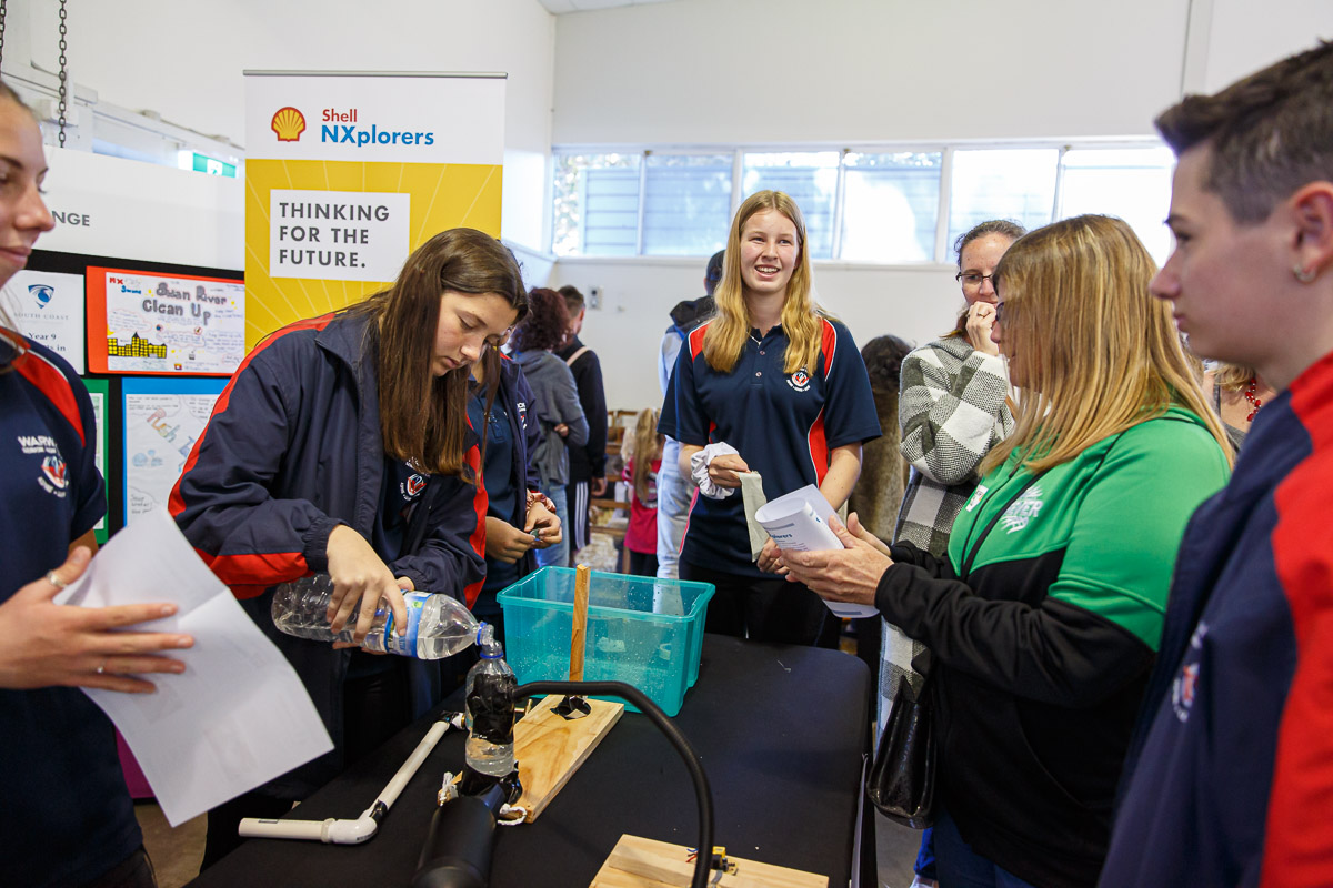 Students at STEM Festival Geraldton